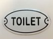 Bord emaille - ''Toilet'', voor de wc-deur - 0 - Thumbnail
