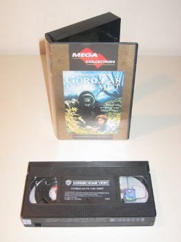 VHS Gorillas In The Mist - Sigourney Weaver - 3