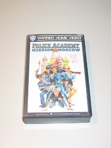 VHS Police Academy Mission To Moscow