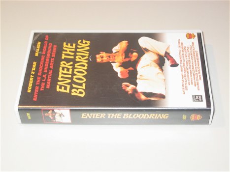 VHS Enter The Bloodring - Robert Z'Dar - 2