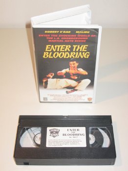 VHS Enter The Bloodring - Robert Z'Dar - 3