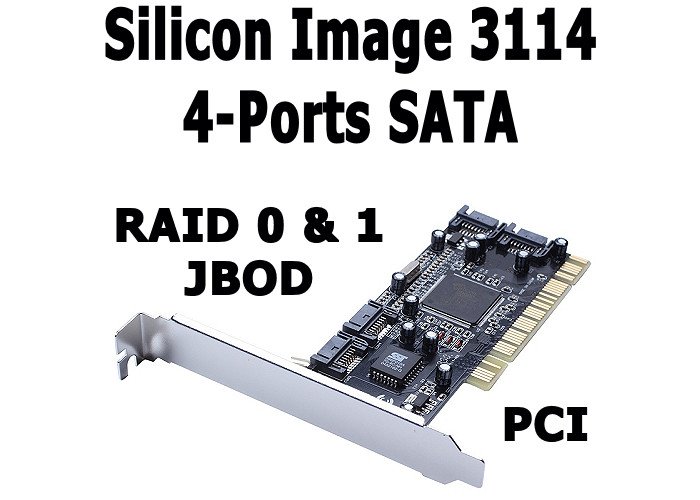Silicon Image 3114 4-Ports SATA RAID PCI Controllers - nr. 1