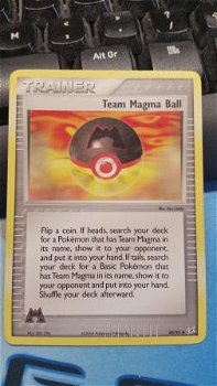 Team Magma Ball 80/95 Uncommon Ex Team Magma vs. Team Aqua - 0