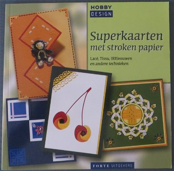 Hobby design --- Superkaarten met stroken papier - 0