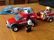 Lego City brandweerauto met aanhanger - 2 - Thumbnail