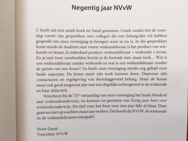 Zestig jaar hart voor wiskundeonderwijs - Harm Jan Smid - Afbeelding 2