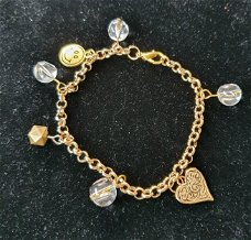 Armband Smiley Goud