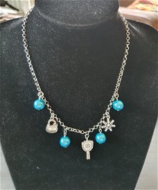 Ketting Blauwe spiegel