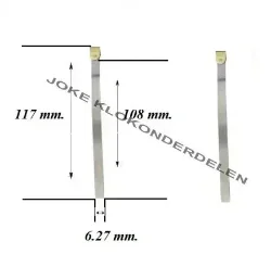 = Slingerveer = Engelse klok =24903
