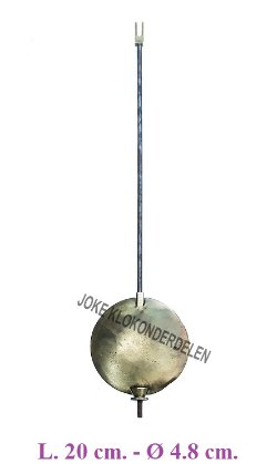 = Slinger = Franse pendule =44680
