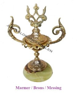 = Klokstel ornament = oud =44678