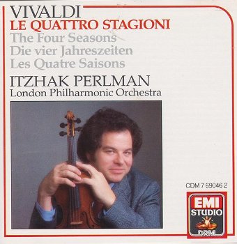 Itzhak Perlman - Vivaldi , London Philharmonic Orchestra – The Four Seasons (CD) Nieuw - 0