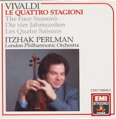 Itzhak Perlman  -  Vivaldi , London Philharmonic Orchestra – The Four Seasons  (CD)  Nieuw