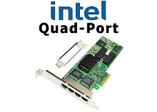 0401|Intel PRO/1000 PT ET Quad-Port PCI-e Server Adapter LP/ FH