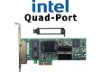 0401|Intel PRO/1000 PT ET Quad-Port PCI-e Server Adapter LP/ FH - 1 - Thumbnail