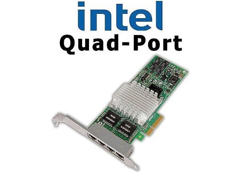 0401|Intel PRO/1000 PT ET Quad-Port PCI-e Server Adapter LP/ FH - 2
