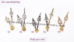 = Wijzers = comtoise = restant =44464-0