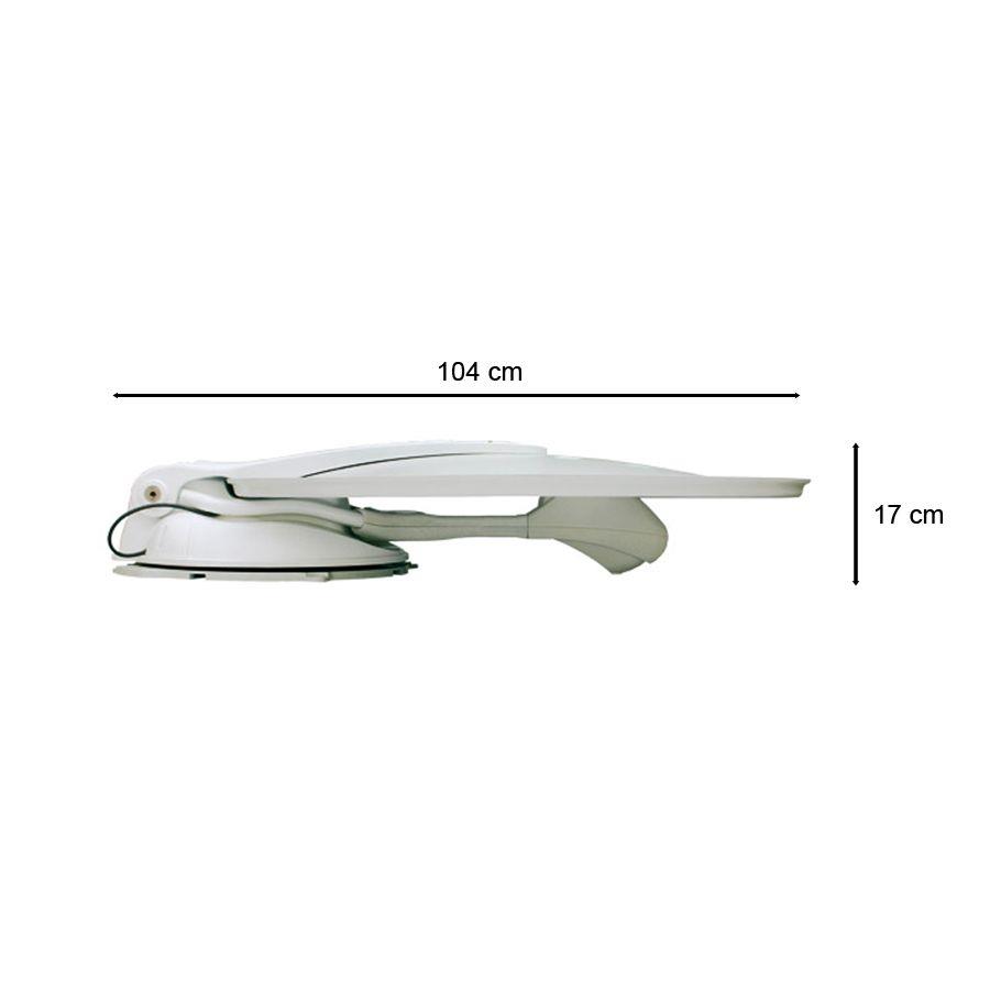 Teleco Flatsat Easy SMART 85cm BX, 10 Sat op=op - Afbeelding 3