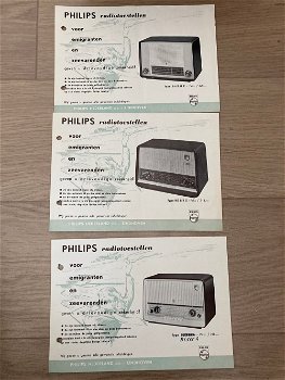 Retro PHILIPS Salesproduct folders 1956 (D352) - 0