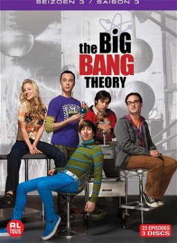 The Big Bang Theory - Seizoen 3 (3 DVD) Nieuw - 0