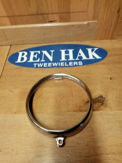 Koplamprand Honda SS 50 4-tact Chroom Nieuw