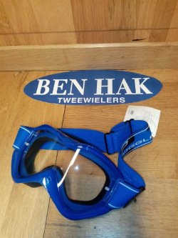 Crossbril MT tear off Blauw Nieuw