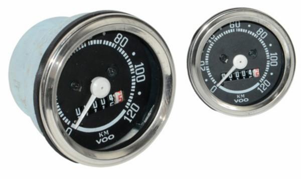 Km teller 120 KM VDO Puch Zundapp Kreidler Uni 60 mm - nr. 1