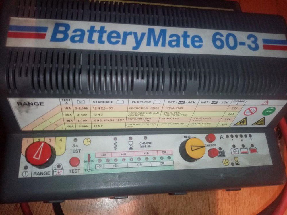 TecMate BatteryMate 60-3 TS-21 PROF ACCULADER/TESTER - Afbeelding 2