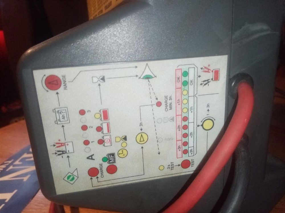 TecMate BatteryMate 60-3 TS-21 PROF ACCULADER/TESTER - Afbeelding 4