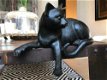 1 sculptuur kat uit Polystein , poes ,kat - 6 - Thumbnail