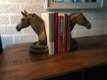 2 paardenbeelden als boekensteun, massief ijzer,prachtig - 0 - Thumbnail