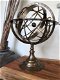 Armillaire bol Globe klok Astrolabe Vintage kompas - 5 - Thumbnail
