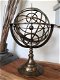 Armillaire bol Globe klok Astrolabe Vintage kompas - 7 - Thumbnail