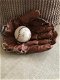 Baseball handschoen met bal als decoratie set, fraai - 0 - Thumbnail