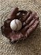 Baseball handschoen met bal als decoratie set, fraai - 1 - Thumbnail