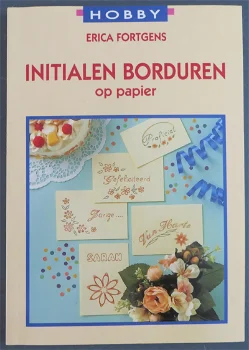 HOBBY --- INITIALEN BORDUREN op papier - 0