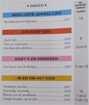 Creatief met Kruissteek --- Nr. 58 - 1