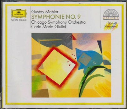 Carlo Maria Giulini - Gustav Mahler - Chicago Symphony Orchestra – Symphonie No. 9 (2 CD) Nieuw - 0
