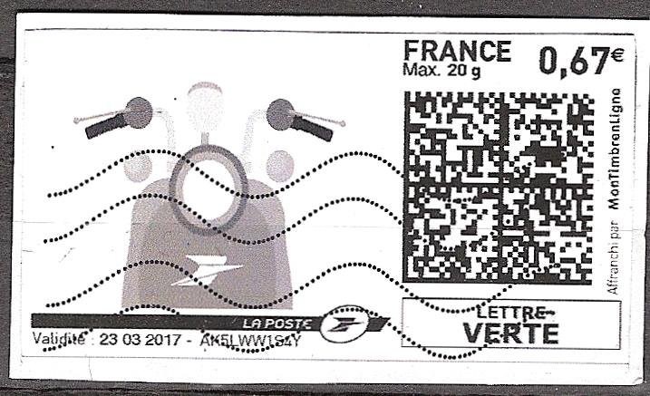 #frankrijk lettre no 188 - nr. 1