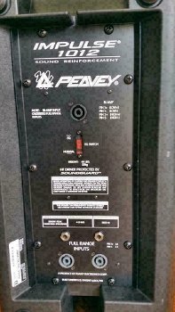 Peavey Impuls 1012 Boxen 2800 W. z.g.a.n. - 1