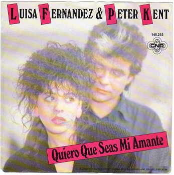 Luisa Fernandez & Peter Kent ‎– Quiero Que Seas Mi Amante (1986) DISCO - 0