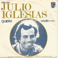 Julio Iglesias ‎– Quiero (1975)