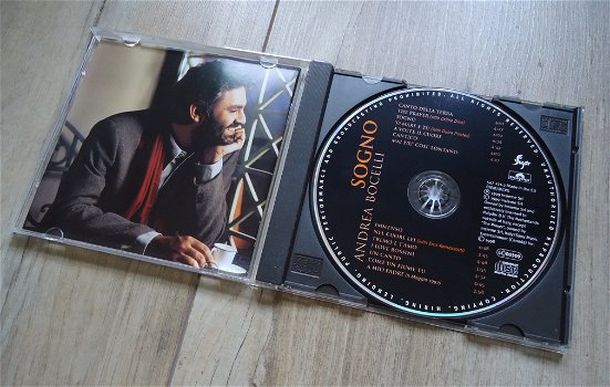 Te koop de originele CD Sogno van Andrea Bocelli. - 2
