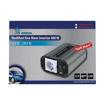 Gemodificeerde sinus omvormer 400 W 12 V + USB - Afbeelding 3