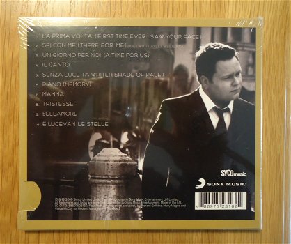 De nieuwe originele CD Passione van Paul Potts (nog geseald) - 3