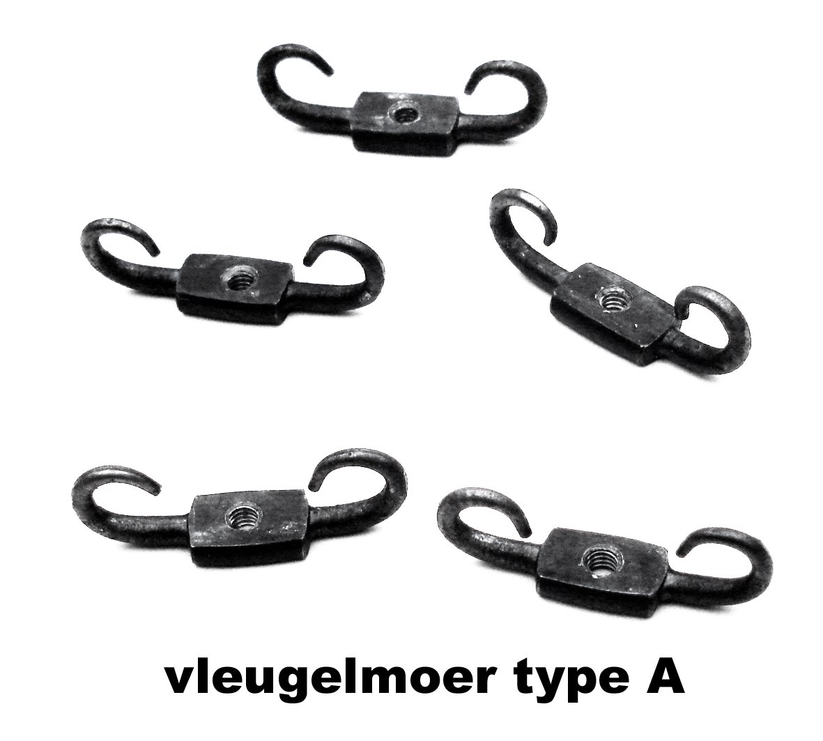 = comtoise= afstelmoer slingerlood / klootje = model A. - nr. 1