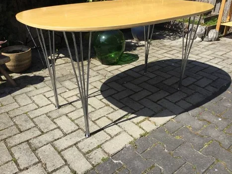 VERKOCHT ❤️ Fritz Hansen SuperEllipse tafel, klein, deens design - 0