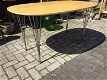 VERKOCHT ❤️ Fritz Hansen SuperEllipse tafel, klein, deens design - 5 - Thumbnail