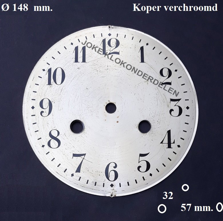 = Wijzerplaat = oud =44724 - nr. 1