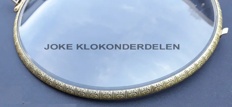 = Pendule deur = bol geslepen glas =44721 - Afbeelding 3